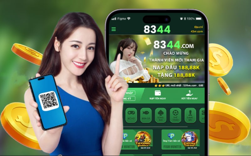 Hình ảnh quảng cáo của 68vn hiển thị nền tảng và các lợi ích