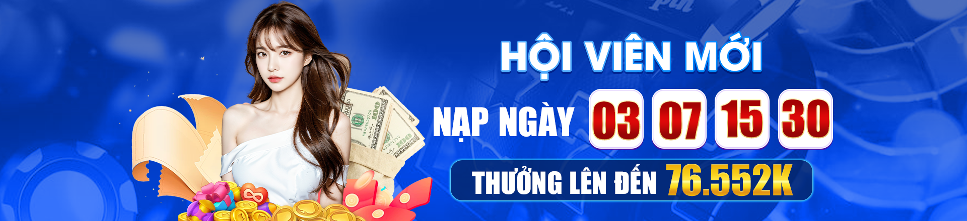 Hình ảnh quảng cáo của 68vn hiển thị nền tảng và các lợi ích