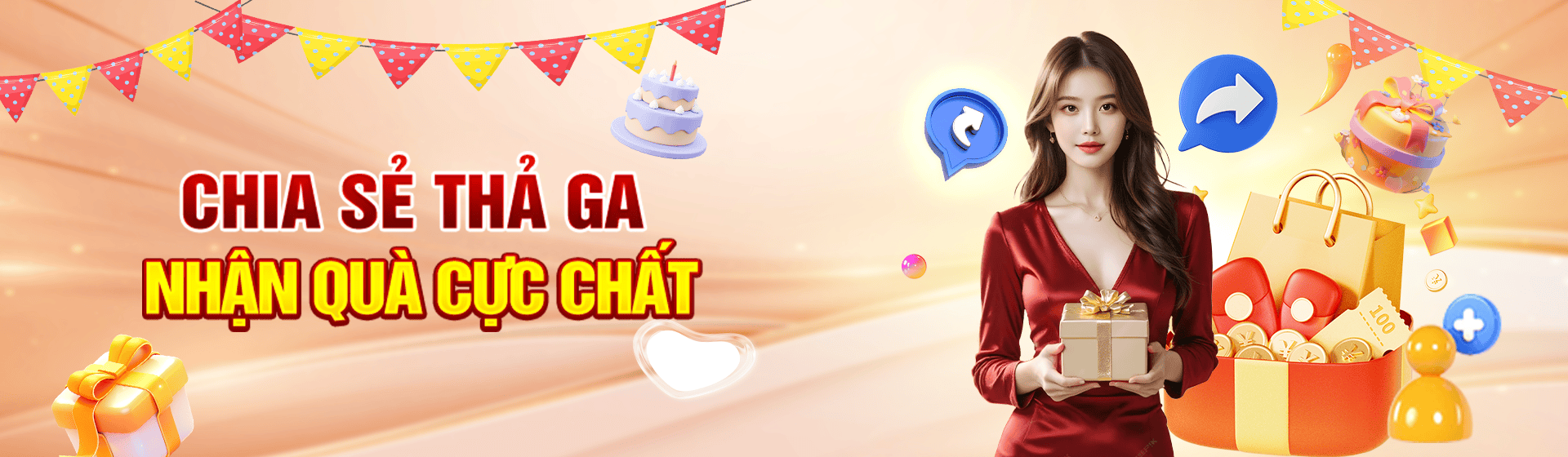 Hình ảnh quảng cáo của 68vn hiển thị nền tảng và các lợi ích