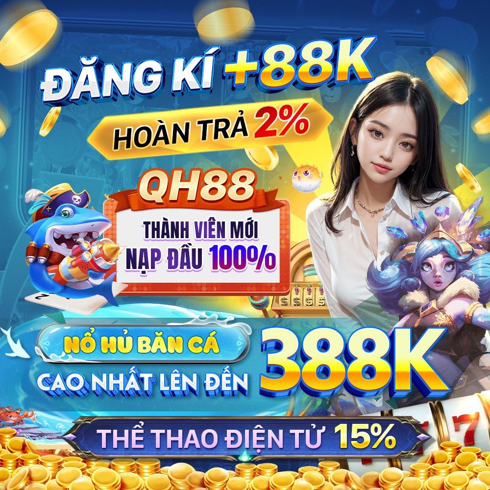 Hình ảnh quảng cáo của 68vn hiển thị nền tảng và các lợi ích